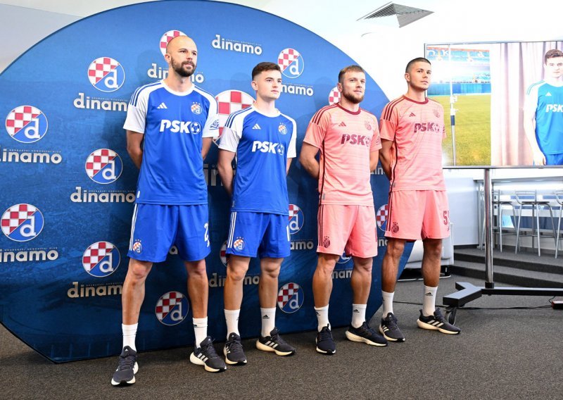 Dinamo je uoči derbija s Hajdukom predstavio dresove za novu sezonu