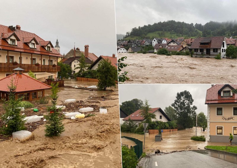 Poplave u nekim mjestima u Sloveniji i dalje jačaju, čeka se izlijevanje Krke