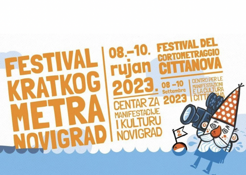 Drugi Festival kratkometražnog filma u Novigradu od 8. do 10. rujna