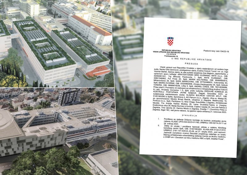 Novi skandal u Splitu: Sud ruši projekt bolnice od 300 milijuna eura. Hoće li se DORH uključiti?