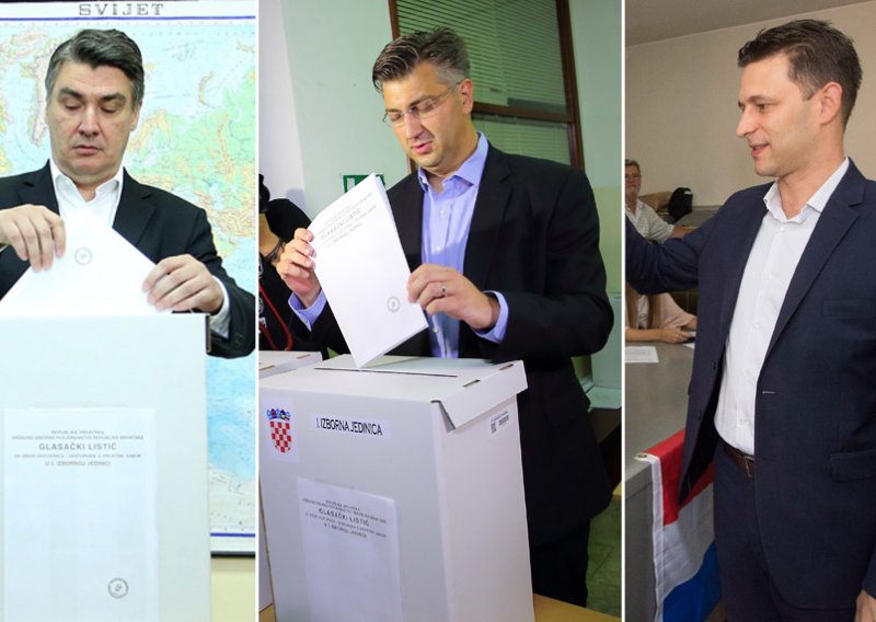 Pogledajte koji su kandidati glasovali i pozirali na biralištima