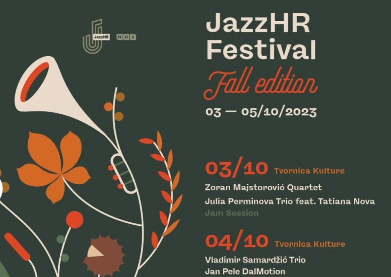 JazzHR Festival od 3. do 5. listopada u Zagrebu