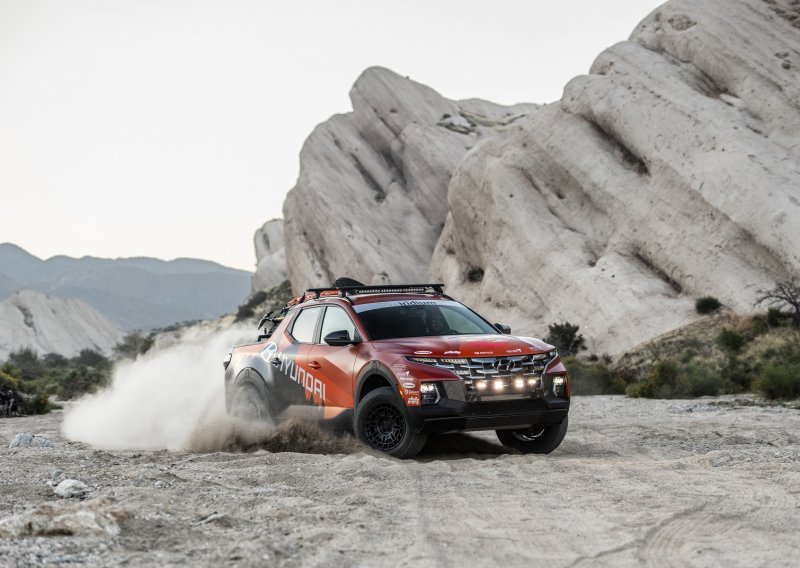 Hyundai doradio Santa Cruz za pustinjski reli: Utrka samo za off-road vozačice duga 2500 km