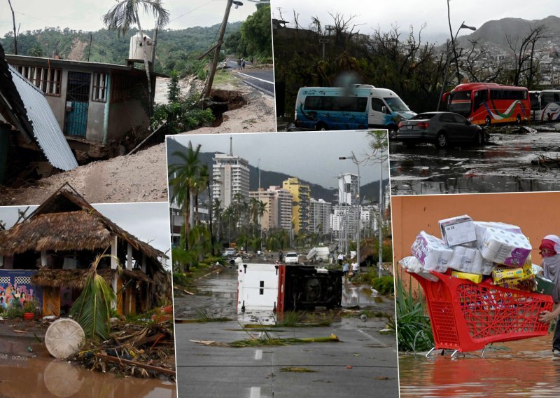 'Najveća pogreška u povijesti prognoze': Kako je uragan Otis opustošio milijunski Acapulco