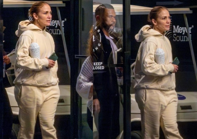 U trenirci i bez šminke: Jennifer Lopez i u ovom izdanju uspijeva izgledati dobro