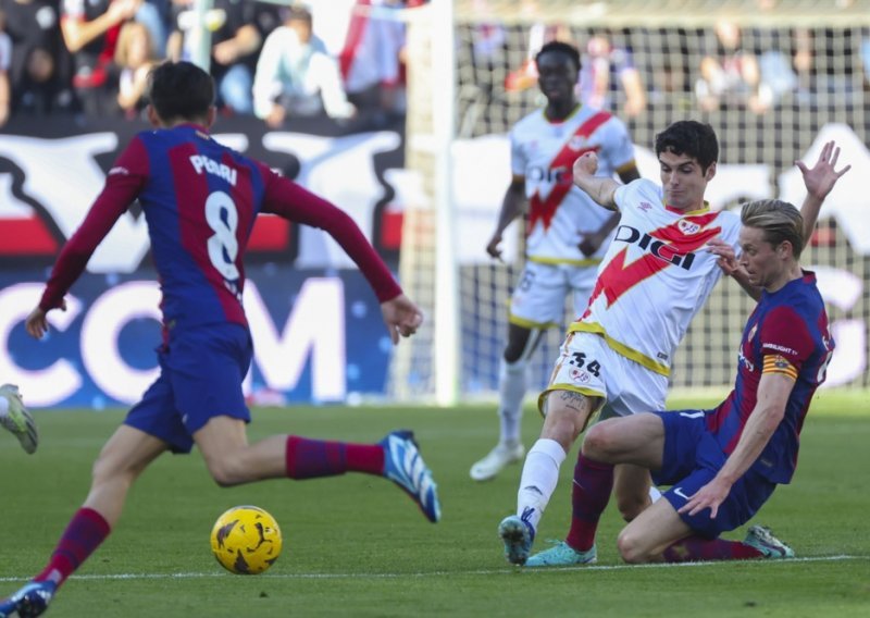 Veliki kiks Barcelone u Madridu; Rayo Vallecano joj je 'otkinuo' važne bodove