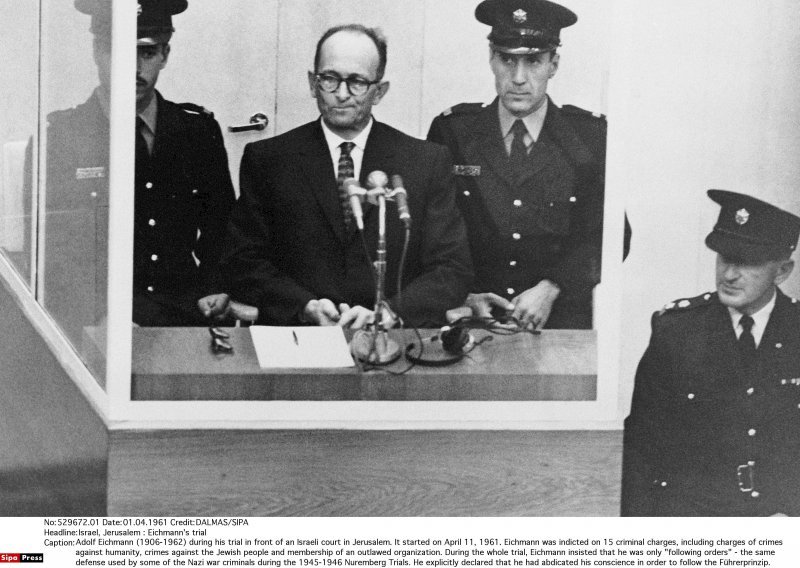 Izrael objavio Eichmannovu molbu za pomilovanjem