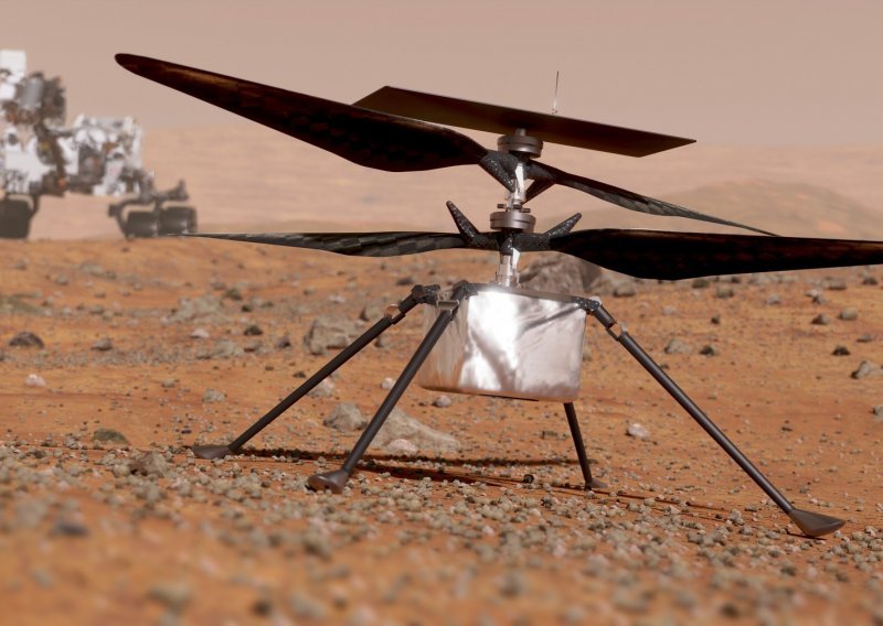 Ingenuity ne posustaje: Marsovski helikopter nastavlja s letovima