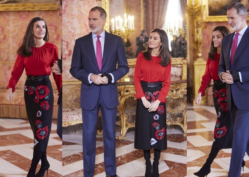 Kraljica Letizia drži se klasike, ali čizme su pun pogodak