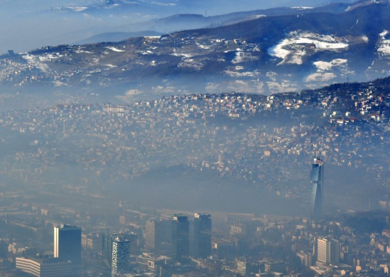 Sarajevo ponovo na vrhu liste najzagađenijih gradova na svijetu