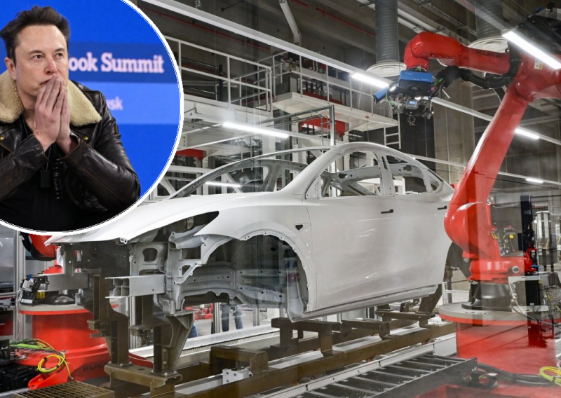 Musk pobjesnio nakon medijskih napisa o napadu robota na radnika u Teslinoj tvornici