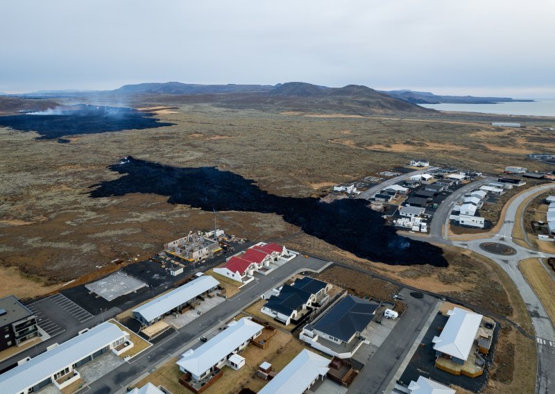 Vulkanska erupcija na Islandu se smiruje