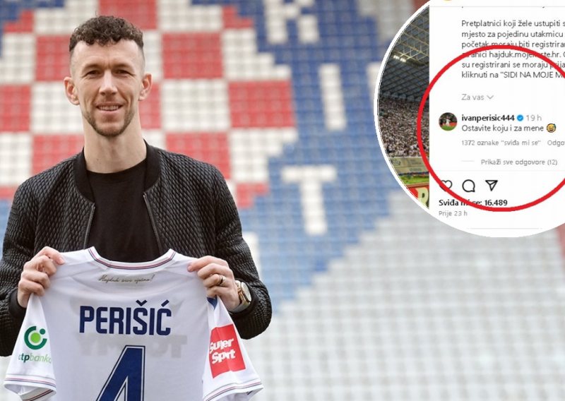 Ivan Perišić je samo jednom rečenicom zapalio navijače Hajduka uoči derbija s Rijekom