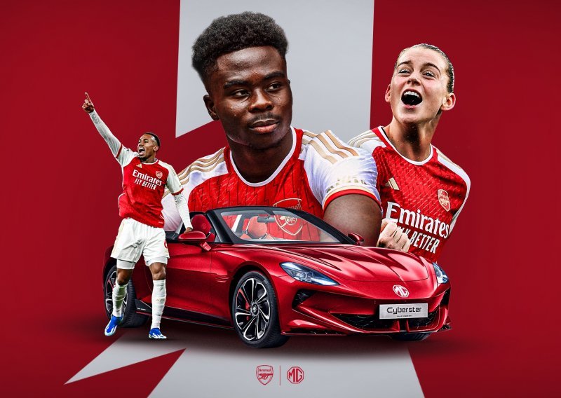 MG sklapa partnerski ugovor s Arsenalom: Nogometni klub slavi 100 godina legendarne marke