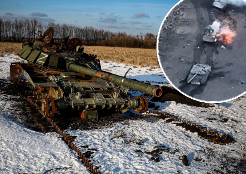 Rusi slabo napreduju zbog ove taktike uništavanja tenkova koju koriste Ukrajinci