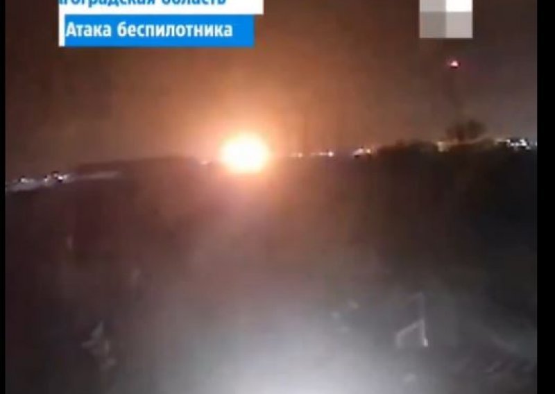 Napadnuta rafinerija u Volgogradu, 500 kilometara daleko od najbližeg ukrajinskog vojnika