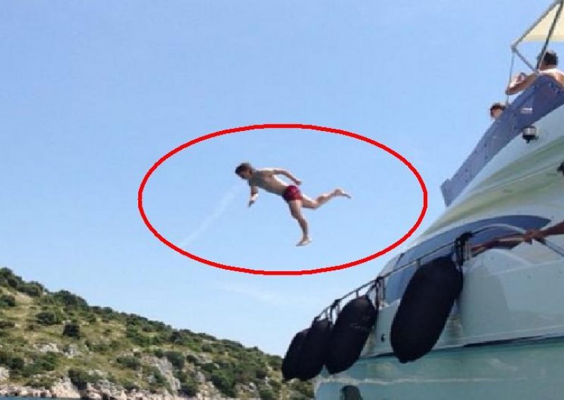 Luka Modrić na odmoru izveo smiješni skok iz djetinjstva