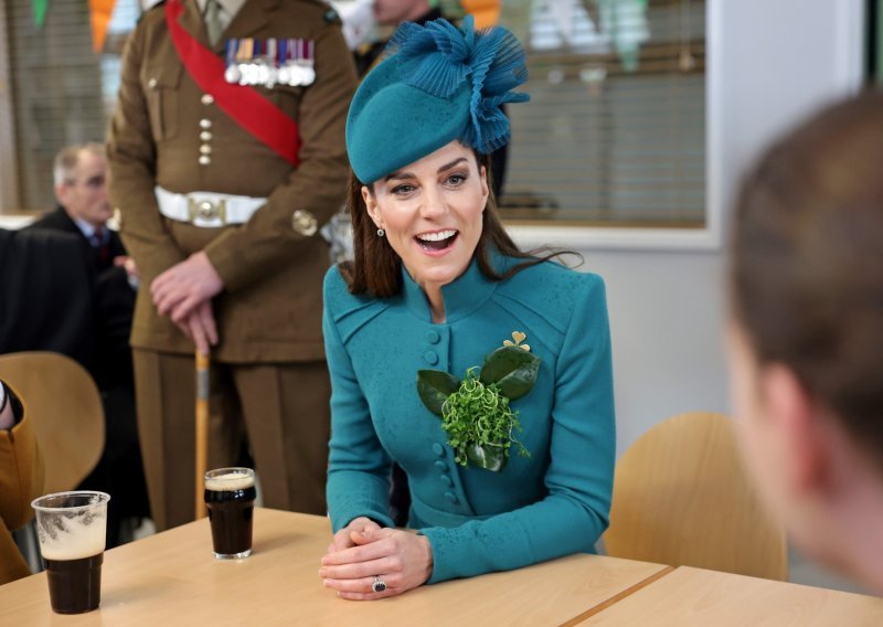 Kate Middleton propustila je Dan svetog Patrika, ali je vojnicima ostavila iznenađenje
