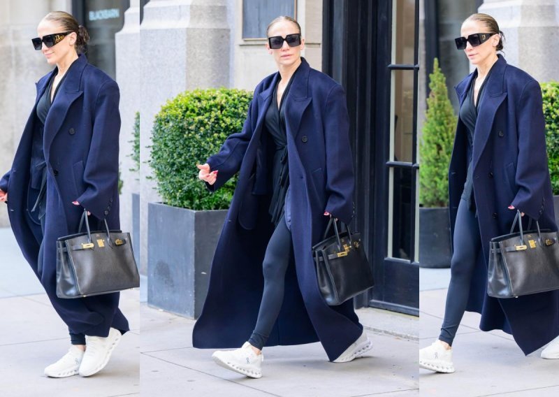 J.Lo spojila nespojivo i opet izgleda sjajno: Vječni kaput i hit tenisice koje se nose uz sve
