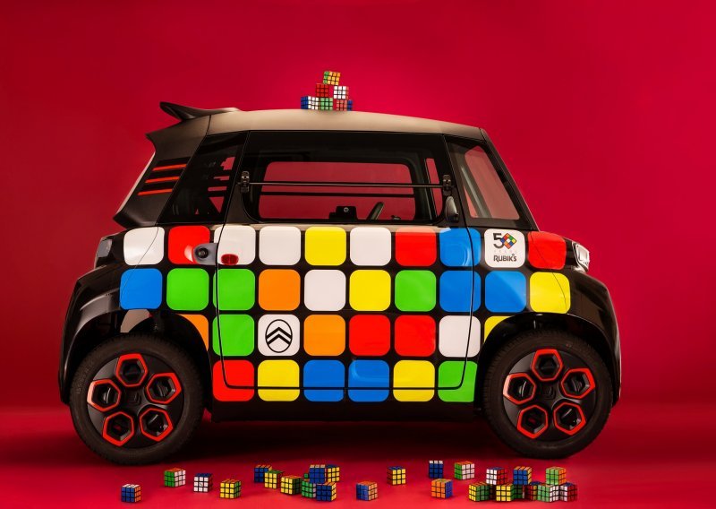 Citroën Ami slavi 50 godina Rubikove kocke: Dvije ikone susreću se na Milanskom tjednu dizajna