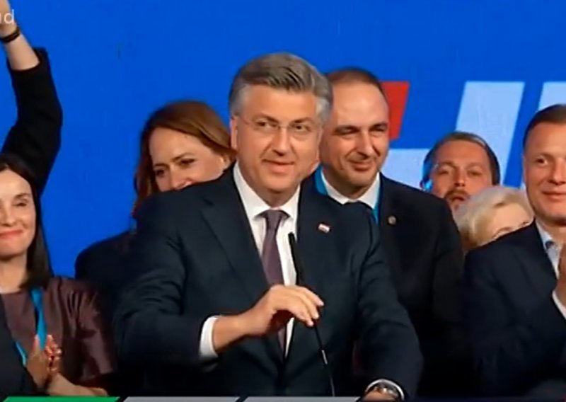 Plenković: Krećemo u formiranje nove parlamentarne većine