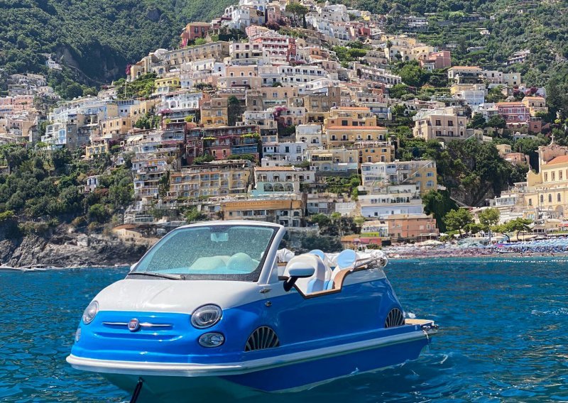 Brodica koja izgleda kao auto? Da, 'Car 500 Off-Shore' je inspiriran Fiatom 500