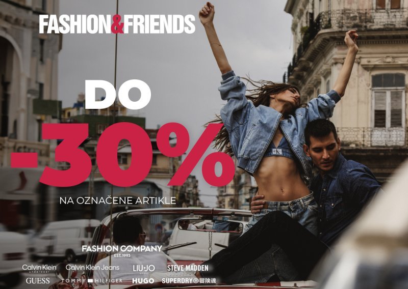 Pametan shopping u Fashion&Friends trgovinama i online uz popuste do -30% posto