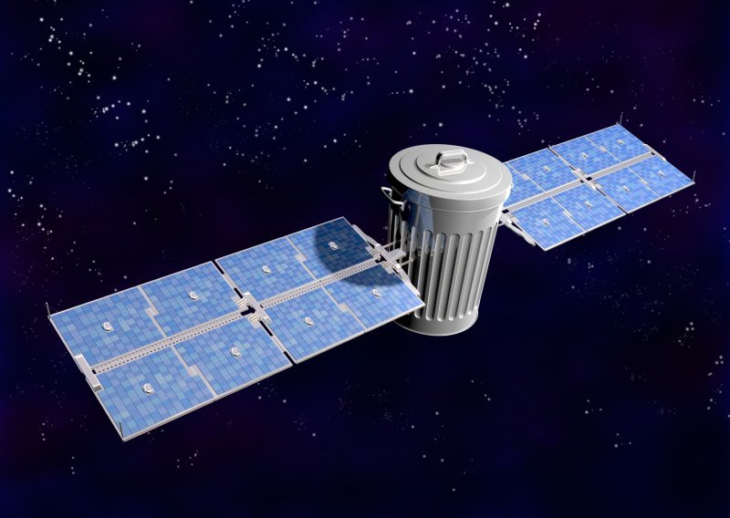 Kritična razina svemirskog otpada u orbiti