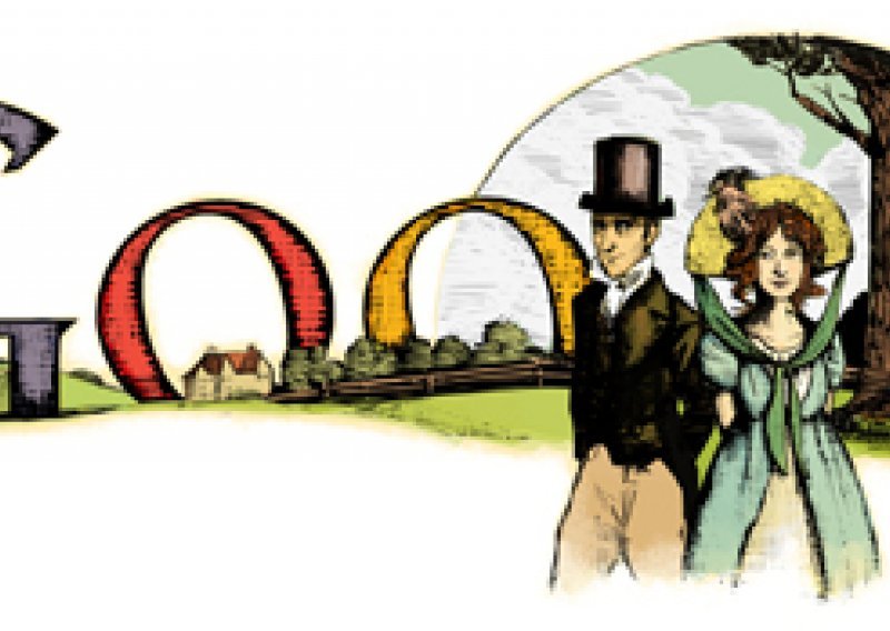 Google logotipom slavi rođendan Jane Austen