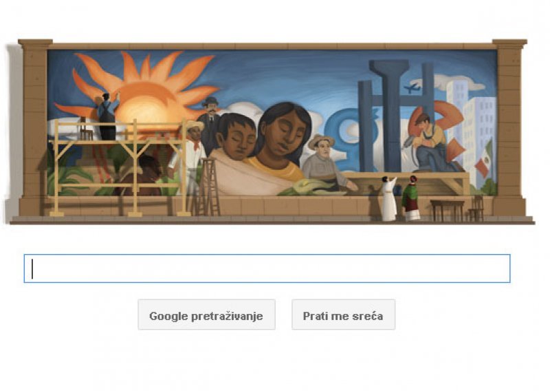 Google slavi rođendan Diega Rivere