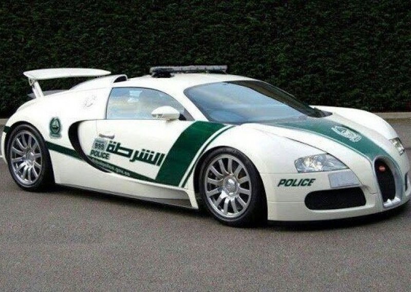 Dubai policijskoj floti pridodao i Bugatti Veyrona