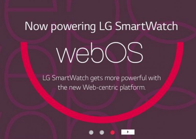 webOS živi i van TV-a, LG na platformi sprema smartwatch