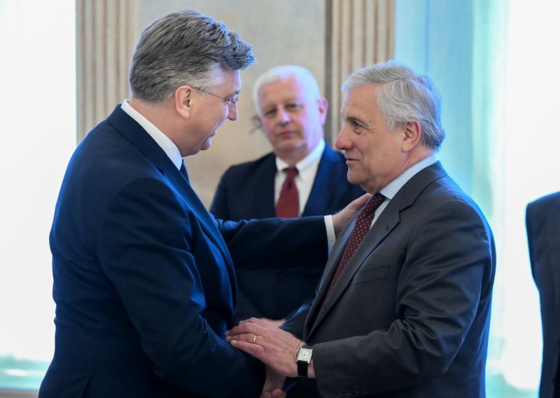 Plenković i Tajani potvrdili 'partnerske i dobrosusjedske odnose'