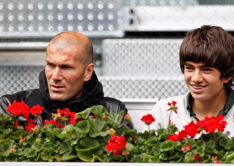Zidaneov sin Enzo prvi put trenirao s Realom