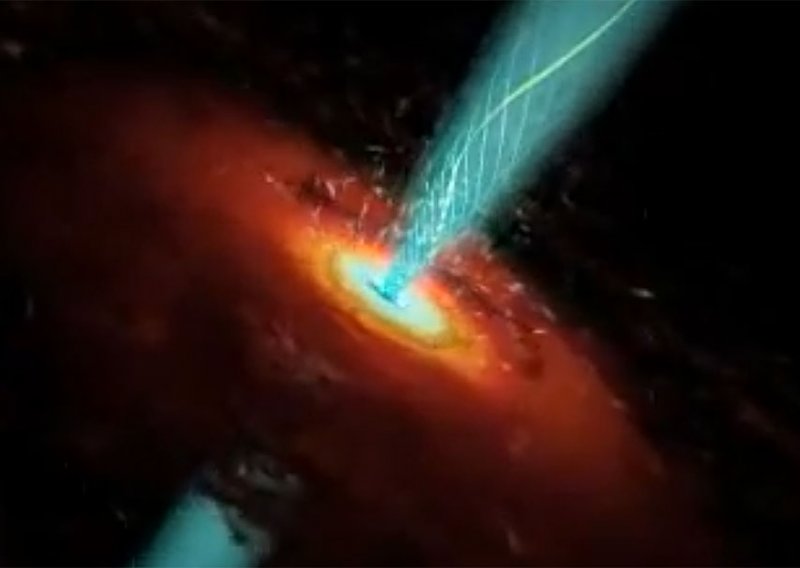 Kakve su to 'munje u paklu crnih rupa' otkrili naši fizičari?