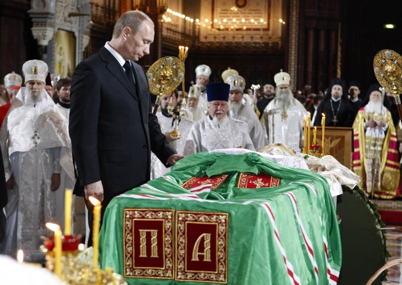 Pokopan patrijarh Moskve i cijele Rusije Aleksej II.