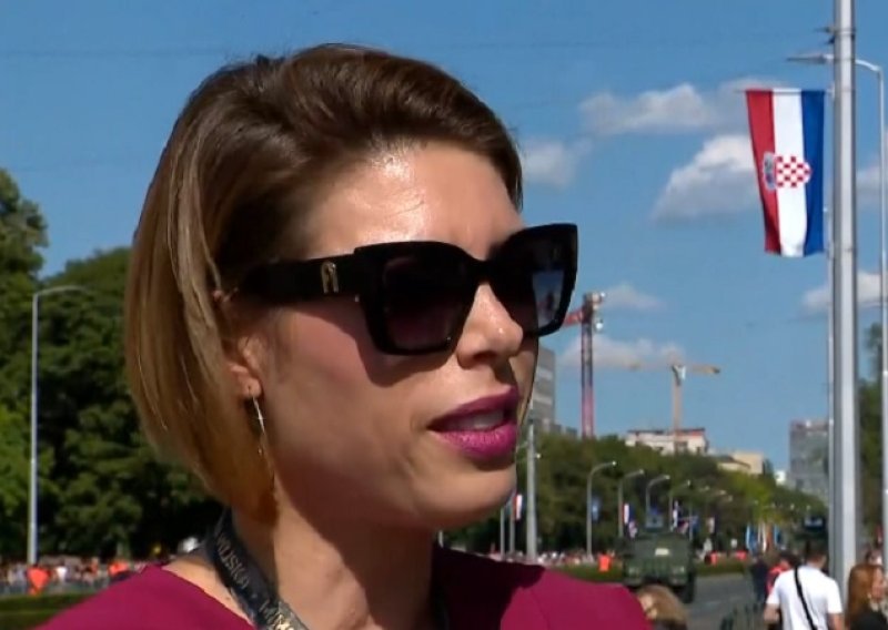 Blanka Vlašić stigla na mimohod: 'Osjećam se ponizno pred ovakvom smotrom'