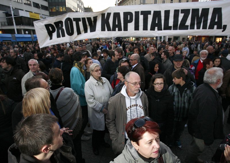 Pobuna protiv kapitalizma kojeg u Hrvatskoj zapravo -  nema