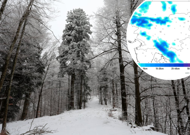 Slovenci najavljuju: Noćas stiže snijeg! Spustit će se dosta nisko, evo i koliko