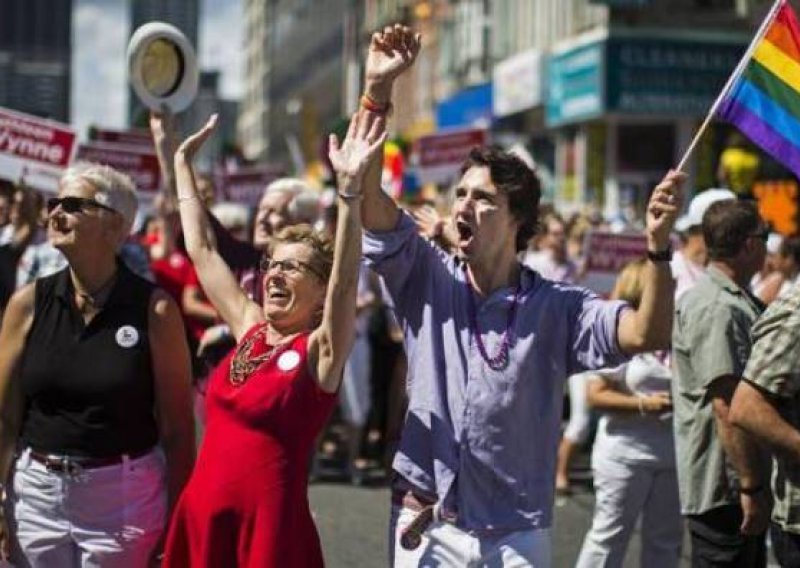Trudeau prvi kanadski premijer na paradi ponosa