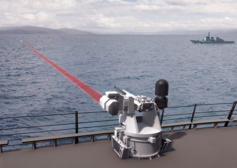 Američka mornarica instalira laser na borbeni brod
