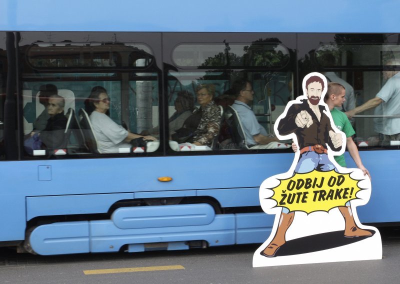 Chuck Norris u Zagrebu: Odbij od žute trake!