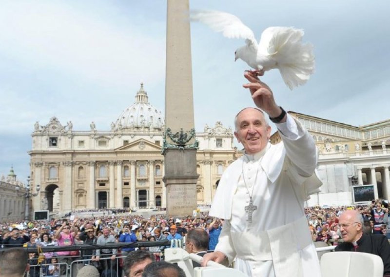 Papa Franjo, Peres i Abas na molitvi za mir