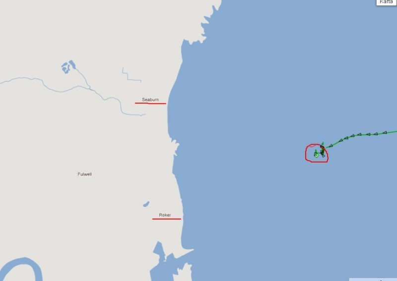 Hrvatski brod Molat udario u ledenjak u Sjevernom moru?