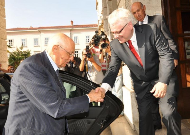 Josipović zahvalio Napolitanu na brzoj ratifikaciji