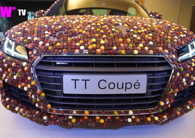Najslađi Audi TT prekriven je s 27.000 čokoladica