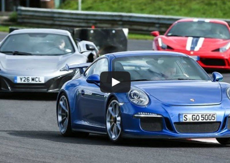 Porsche 911 GT3, McLaren 650S ili Ferrari 458 Speciale?