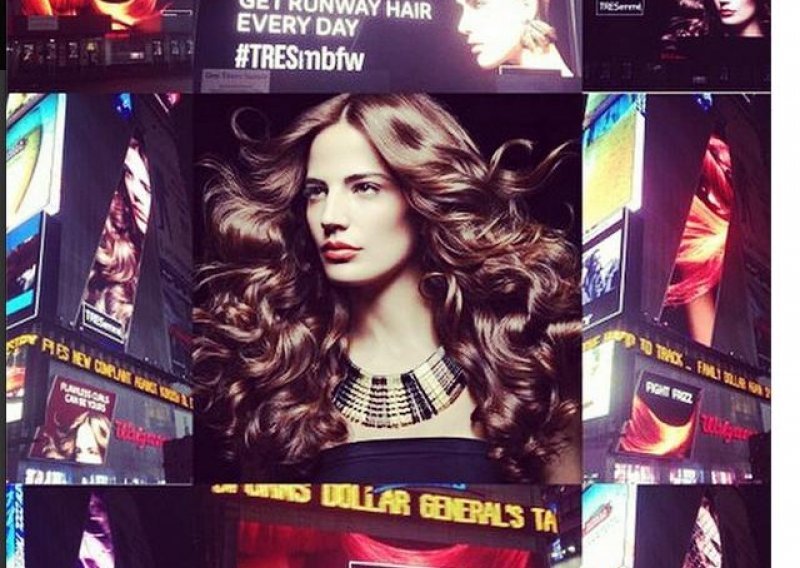 Lice lijepe Hrvatica osvanulo na Times Squareu