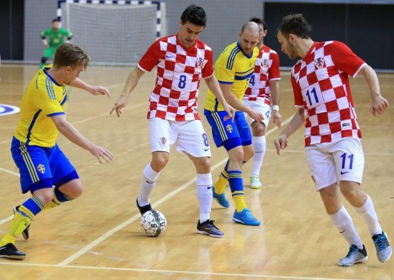 Hrvatska preko Švedske do prilike za futsal mundijal