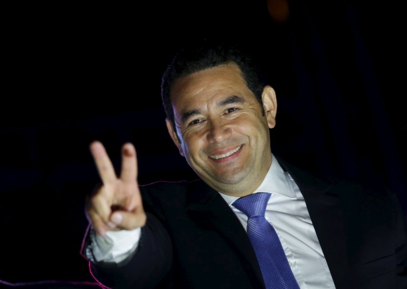 Komičar postao predsjednik Gvatemale